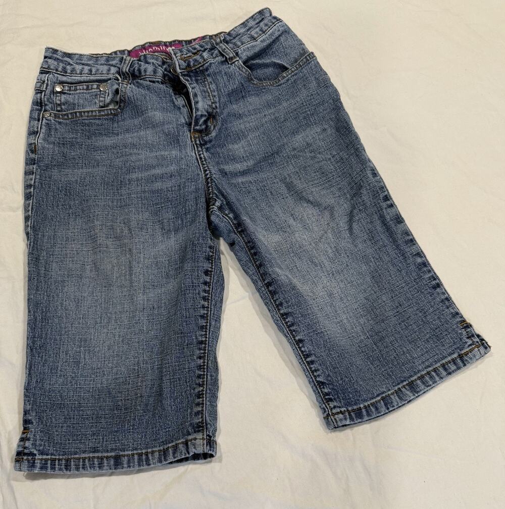 Girls Vintage Vitamin Z Jean Shorts Girls Size 16